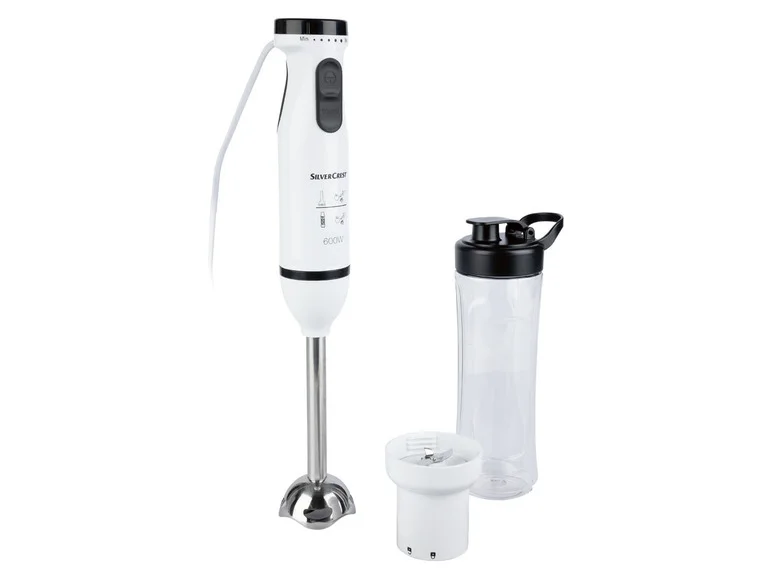 SILVERCREST »SSSM 600 A1« hand blender maker attachmentPower: 600 wattsCapacity to-go cup: 700 ml – EverGreenProductInfo.com